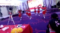 余干县舞动时代，占艳红，汤保根广场舞在香港舞台表演《列车奔驰在青藏高原》