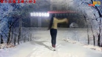 焦坡百和广场舞原创【情人桥】八步》雪中狂舞_高清