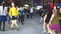 惠州舞蝶广场舞蹈队《爱情骗子我问你》双人对跳19步，团队现场版