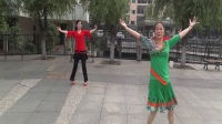 蝶舞仙孑广场舞《拉住妈妈的手》正面习舞（2015年5月17日）
