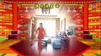 我爱流星雨广场舞红红的中国 原创刘荣 演示流星雨