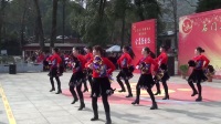石门县广场舞协会跨年舞会火火中国梦