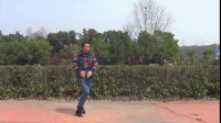 幕燕云谷健身舞《广场新疆舞》第一段（背面习舞）