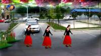 雨亭广场舞《美丽的姑娘》(新疆舞) 编舞；西安悠然