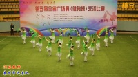 江苏省第五届广场舞比赛《洲堤杨柳》泰州队作品