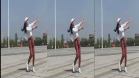 广场舞教字视频烟花三月下扬州广场舞16步 (2)