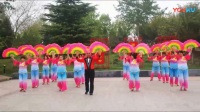 广场舞《吉祥中国年串烧欢聚一堂》。表演：白水公园舞蹈队。晋城市大众文化娱乐协会录制。