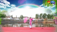 鲍丽广场舞形体伞舞《又见江南雨》制作演示：鲍丽