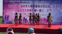耿镇虎家广场舞，参赛作品，水兵舞，红红的线，表演者，刘金绒携舞友