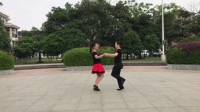 胡利平广场舞双人对跳 零度桑巴
