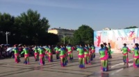新时代水兵舞团参加杜薇杯广场舞展演《杨柳青》2018.5.24 忻州市和平广场