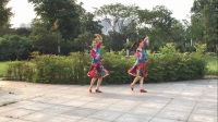 河南郑州果儿广场舞《花腰姑娘》，表演：魅之影舞队