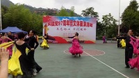 舞厅探戈团体舞 筠连县国标舞协会表演