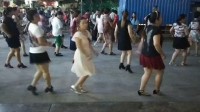 惠州舞蝶广场舞蹈队《步子舞16步》4个方向跳，团队现场版