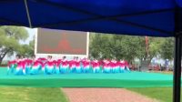 西丰北山广场舞蹈队参加铁岭广场舞大赛表演心上的罗加2018.07.28