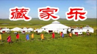 荣县丽丽广场舞《藏家乐》集体附背面 藏族舞 排舞 格格老师原创