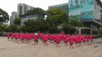 上海红舞鞋广场舞《为你祈祷》__54人版__原创编舞-春英老师