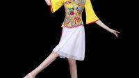 夏季广场舞服装新款套装中国风中老年秧歌舞蹈服装演出服女套裙