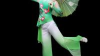 君晓天云秧歌舞演出服装女2019新款夏季荷花中老年广场舞套装伞舞舞蹈服装