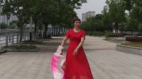 苏州姑香广场舞大扇舞《我的祖国》2020.05.26
