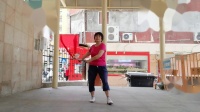 自拍视频：练习柔力球双拍双球基础套路《中国大武汉》
