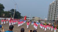 晋中市寿阳县中老年人体育健身活动展示广场舞《舞动中国》