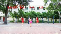 济南春玲广场舞☞《溜溜的姑娘像朵花》☞原创单人水兵舞