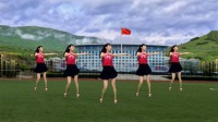 中国风广场舞《天美地美中国美》32步超级简单，看一遍就会