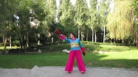 绿地欢乐园广场舞--手绢舞-过河2（李老师）