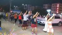 惠州舞蝶广场舞蹈队《又见山里红40步》网络拍手舞，现场版