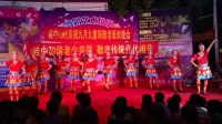 沙龙峡舞蹈队《幺妹家住十三寨》2018金塘桂山广场舞联欢晚会