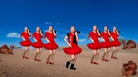 热门神曲广场舞《沙漠骆驼》各大网红都在翻唱，简单时尚又好学