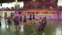 天全县第五届广场舞大赛-小河自由队《跳到北京》40