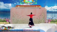 一米阳光广场舞《青海湖》大妈气质优雅，动作到位，舞姿动人