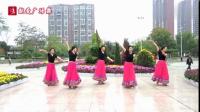 湖北玉米广场舞《雪域的祝福》原创藏族舞