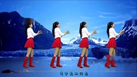 蒙克藏歌广场舞《雪山姑娘》音乐好听醉了，简单32步好看附分解