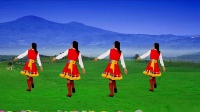 藏歌天籁广场舞《北京的金山上》简单欢快藏族舞，好听好看附分解