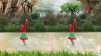 七彩叶子广场舞藏族舞蹈《雪山姑娘》个人版