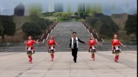 凤凰六哥广场舞《山路十八弯》原创简单好学的40步广场民族舞