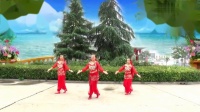 西岗玫瑰广场舞《踩着我的节拍跳起来》团队版印度舞