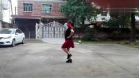 余干大屋广场水兵舞个人视频《水月亮》慧慧老师编舞，牡秀习舞