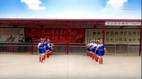 《想西藏》12人队形与舞结缘广场舞
