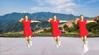 小慧广场舞《最美的中国》动作大气，编舞王广成