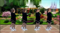 初学入门8步广场舞《溜溜的姑娘像朵花》经典老歌-舞蹈简单大方