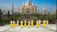 幸福天天广场舞《天竺少女》原创变队形印度舞