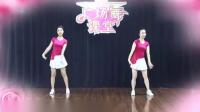 两位美女跳广场舞《爱上一朵花》，轻柔俏皮的健身操，太好看了！