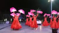 南郊花园姐妹群广场扇子舞《和谐中国》。艺术指导:新玲;领舞:杨红，翠华;领队:荷花。