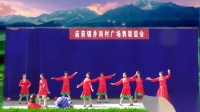《我还在草原等你》佟湖群英舞队表演 井岗紫薇广场舞联谊会节目
