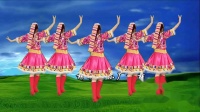 藏族风广场舞《格桑姑娘》天籁之音，舞步轻松欢快
