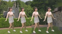 一首简单易学的《桃花渡》广场舞版本，舞姿养眼好看